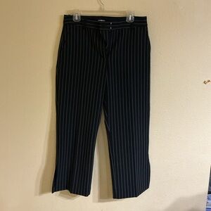 Express Black Pinstripe Women's Pants